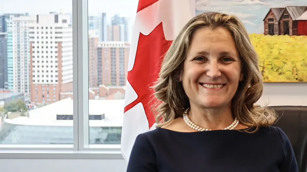Chrystia Freeland to resign as MP to become unpaid adviser to Ukraine’s Zelensky Chrystia Freeland to resign as MP to become unpaid adviser to Ukraine’s Zelensky